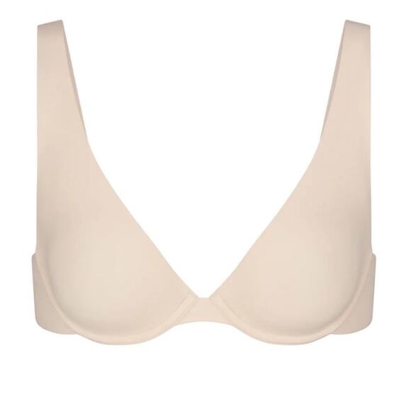 NWT SKIMS Fits Everybody High Apex Bra‎ Sand 32A - Picture 1 of 7